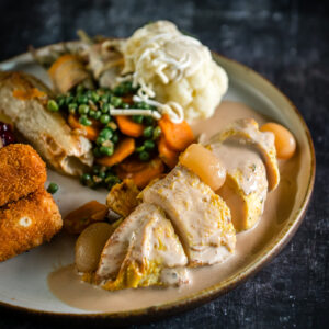 MENU PARELHOENFILET MET PORTO EN DRUIVENSAUS