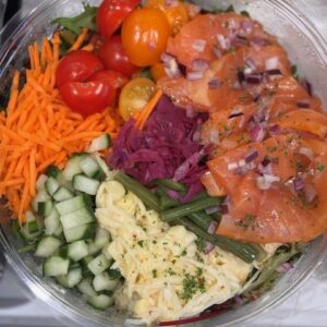 SALADE GEROOKTE ZALM